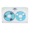 CCYLEZ Blank Audio Tapes, Compact 46 Minutes Recording Solid Construction Cassette Tape Low Noise Recordable Tapes for Music Recording (Blue) view 1