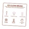 DirectNine Basics Vinyl Record Cleaner Brush Wooden Handle Disc Cleaner for Dust Brush for Vinyl Records view 3
