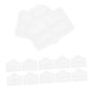 CONGARTENO 50pcs Dust Caps for Ethernet Ports Protective Plugs for Routers Computers and Prevents Dirt and Grime Easy to Install White Ethernet Hub Port Cover view 1