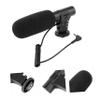 LIFKICH DSLR Camera Interview Microphone Heart Shape Feature 200hz Low Frequency Attenuation view 2