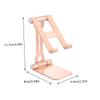 1pc Foldable Phone Holder Stand Multifunctional Desktop Tablet Storage for Live-Streaming Conferencing Photography Design Compatible All Cellphones Tablets view 2