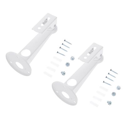MOLUCKFU 2pcs Security Camera Wall Mount Bracket and Design Rotation Easy Installation for Use Suitable for Home and Garden