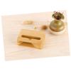 LIFKICH Ergonomic Wooden Mobile Stand Desktop Phone Holder Speaker Sound Amplifier Bamboo Bracket Home Office Accessory Retro Style view 2