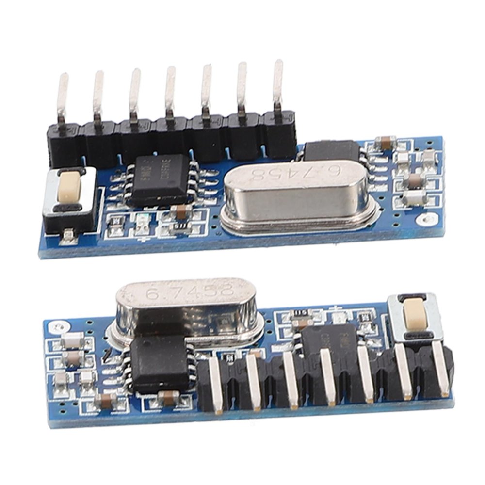 CAXUSD 2pcs Receiver Module for Transmitter Applications Four-Channel Output Compact and Efficient Design for Robotics and Projects