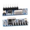CAXUSD 2pcs Receiver Module for Transmitter Applications Four-Channel Output Compact and Efficient Design for Robotics and Projects view 1