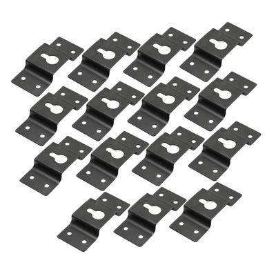 BELLIFFY 30pcs Speaker Wall Mount Brackets Hooks for Hanging Surround Speakers Audio Hanger Plate