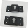 BELLIFFY 30pcs Speaker Wall Mount Brackets Hooks for Hanging Surround Speakers Audio Hanger Plate view 2