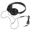 OSOLADY Lightweight Foldable Headphones with Microphone and Volume Control for Pc Smartphones and Tablets Over Ear Bass Headsets for Sound and Comfort Black view 1