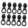 MOLUCKFU 10 Pcs Camera Lens Covers Privacy Security Covers Made of Abs Thin Design for Cameras Black view 1