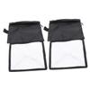 DirectNine Basics 2pcs Flash Diffuser Sock for Photography Light Diffuser for Portrait Wedding Use -Skid Design Reflective Material for Photography Enthusiasts view 1