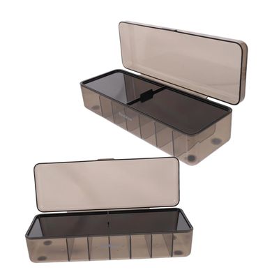 CAXUSD 2pcs Plastic Cable Storage Box Lid Cord Organizer for Appliances Portable Cord Holder Wire Organizer Case