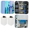 PHENOFICE 2pcs Ethernet Coupler Female to Female Connector for Network Cables Easy Installation Data Transfer for Home Office Use view 3