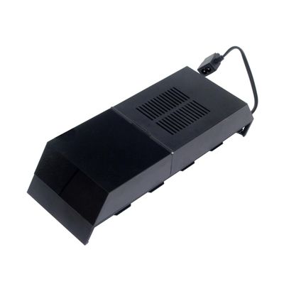 CIYODO Data Bank Hard Drive Enclosure Dock with Flip-Open Cover for Compatible with Supports Hard Drives for Enhanced Storage and Write Speed Black