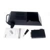 CIYODO Data Bank Hard Drive Enclosure Dock with Flip-Open Cover for Compatible with Supports Hard Drives for Enhanced Storage and Write Speed Black view 4