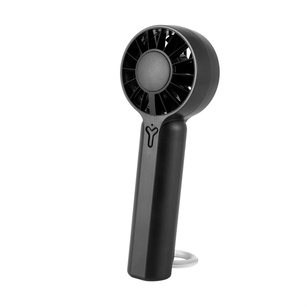 Desktop Cooling Fan High Wind Power Mini Portable Outdoor Mountaineering Buckle Handheld USB Small Fan(B)