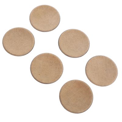 MOLUCKFU 6pcs Speaker Dust Cap Covers for Speaker Subwoofer Woofer Coil Easy Installation Black