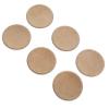 MOLUCKFU 6pcs Speaker Dust Cap Covers for Speaker Subwoofer Woofer Coil Easy Installation Black view 1