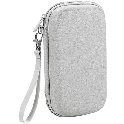 Portable Electronics Accessories Case Digital Organizer for Cables Chargers and Power Banks Shockproof Material for Travel and Home Use Elegant Lanyard