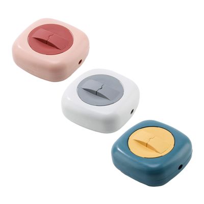 QUMIIRITY 3pcs Portable USB Cable Cases Data Cable Storage Box Cord Holders Mobile Phone Stand Earphone Holder Wire Storage for Office Home