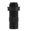 Microscope Kit 10-130X Adjustable Zoom C Mount Lens for Industry Video Microscope Camera 215~300MM Work Distance Microscope Lens Adapters(40mm Ring) view 1
