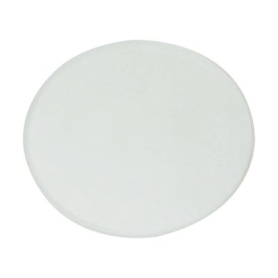 Microscope Kit Stereo Microscope Working Stage Transparent Translucent Round Specimen Plate Frosted Glass Microscope Lens Adapters(95mm Frosted Glass)