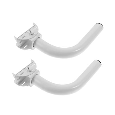 OKUMEYR 2pcs Outdoor Antenna Mast Pole Mount Bracket Pipe Mount for Antennas and Practical for Network Bridge