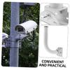 OKUMEYR 2pcs Outdoor Antenna Mast Pole Mount Bracket Pipe Mount for Antennas and Practical for Network Bridge view 4