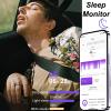 CNBRO Smart Ring Fitness Tracker Heart Rate Monitor Sleep Tracker Gesture Control Fitness Rings Blood Pressure Pedometer Calories Step Counter Health Smart Rings for Women Men with Charging Case view 3