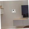HOMOCONO Transparent Acrylic Wall-Mounted Camera Stand for Home Easy Installation Indoor Security Camera Holder Durable for Living Room and Bedroom view 3