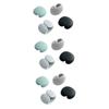 CAXUSD 12pcs Silicone Magnet Cable Winder Earphone Cord Organizer for USB and Headphones Wire Holder for Keeps Cables Tidy and Protected view 1
