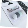CAXUSD 12pcs Silicone Magnet Cable Winder Earphone Cord Organizer for USB and Headphones Wire Holder for Keeps Cables Tidy and Protected view 2