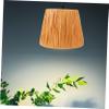 ROMISBABA Woven Retro Lampshade Replacement Shade for Home Versatile Light Cover for Table Floor and Chandelier Lamps Suitable for Rustic and Farmhouse Styles view 3