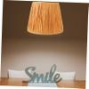 ROMISBABA Woven Retro Lampshade Replacement Shade for Home Versatile Light Cover for Table Floor and Chandelier Lamps Suitable for Rustic and Farmhouse Styles view 4