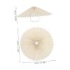 ROMISBABA Umbrella Lampshade Modern Light Shade for Ceiling Bedside Table Lamps Grey view 2