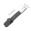 Folding USB Rechargeable Book Light Led Clip Reading Lamp with Flexible Arm Eye-Caring Illumination Magnet Clip for Bed Desk and Bookmark Use view 2