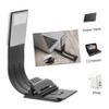 Folding USB Rechargeable Book Light Led Clip Reading Lamp with Flexible Arm Eye-Caring Illumination Magnet Clip for Bed Desk and Bookmark Use view 4
