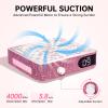 CHRISTINE SHELLY Nail Dust Collector, Cordless Dust Collector Nail Tech view 3