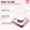 CHRISTINE SHELLY Nail Dust Collector, Cordless Dust Collector Nail Tech view 4