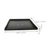 CAXUSD Multi-Functional Metal Projector Stand Tray Portable Tripod Holder for Projectors and Laptops Compact Design Metal Accessory Support view 2