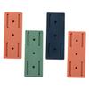 CAXUSD 8pcs Simple Wall Mount Holders for Power Strips Cable Organizers Punch-Adapter Fixer No Drilling Wall Hanging Cable Wire Holder Random Color view 1
