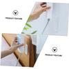 CAXUSD 8pcs Simple Wall Mount Holders for Power Strips Cable Organizers Punch-Adapter Fixer No Drilling Wall Hanging Cable Wire Holder Random Color view 4