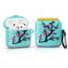 LEWOTE Compatible with Apple Airpods 4 Protective Funny Cute 3D Cartoon Case Cover with Keychain (Arizona) view 1
