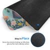 Mouses Pad Lovely Elephant Mouses mat with Non-Slip Rubber Computer Keyboard Mat for Wireless Mouses Gaming Desk Pad for Home 10 x 12in view 3