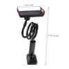 360degree Rotation for Desk Phone Shelf Clamping Design Flexible Mobile Phone Holder for Laptop view 3