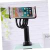 360degree Rotation for Desk Phone Shelf Clamping Design Flexible Mobile Phone Holder for Laptop view 4