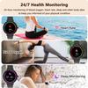 Azgqswr Smart Watch for Women with Answer/Make Call,1.27" HD Waterproof with DIY Faces,Fitness Tracker Smart Watch with Heart Rate,SpO2,Sleep Monitoring Compatible with iOS/Android view 3