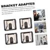FELTECHELECTR 16pcs Hot Shoe Mount Adapter for Led Light Screw Bracket for Flash Camera Accessories Easy Install Slot Design Nut for Use view 4