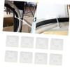 ETHZZLE 500pcs Self-adhesive Cable Tie Mounts for Wire Management Zip Tie Holders Easy to Install White Bases for Organization view 4
