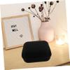 QUMIIRITY Eva Headphone Storage Bag Durable Zipper Pouch Case for Earphones for Travel and Daily Use Shockproof Design Mesh Storage for Accessories Black view 3