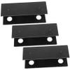 HOMOCONO Adjustable Angle Laptop Desk Mount Keyboard Bracket Under Desk Laptop Organizer Black view 1